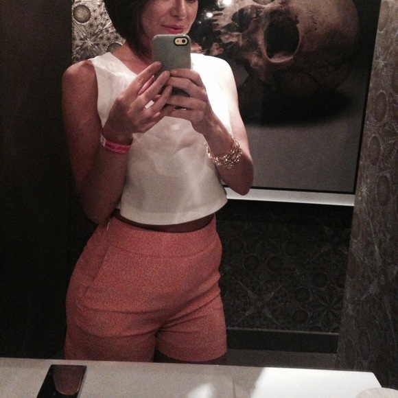 Express Pants - Express Corral High Waisted Shorts